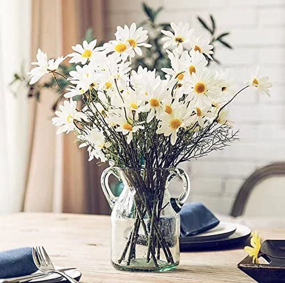 10pcs Artificial Daisy Flowers Flower Arrangements for Home Hotel